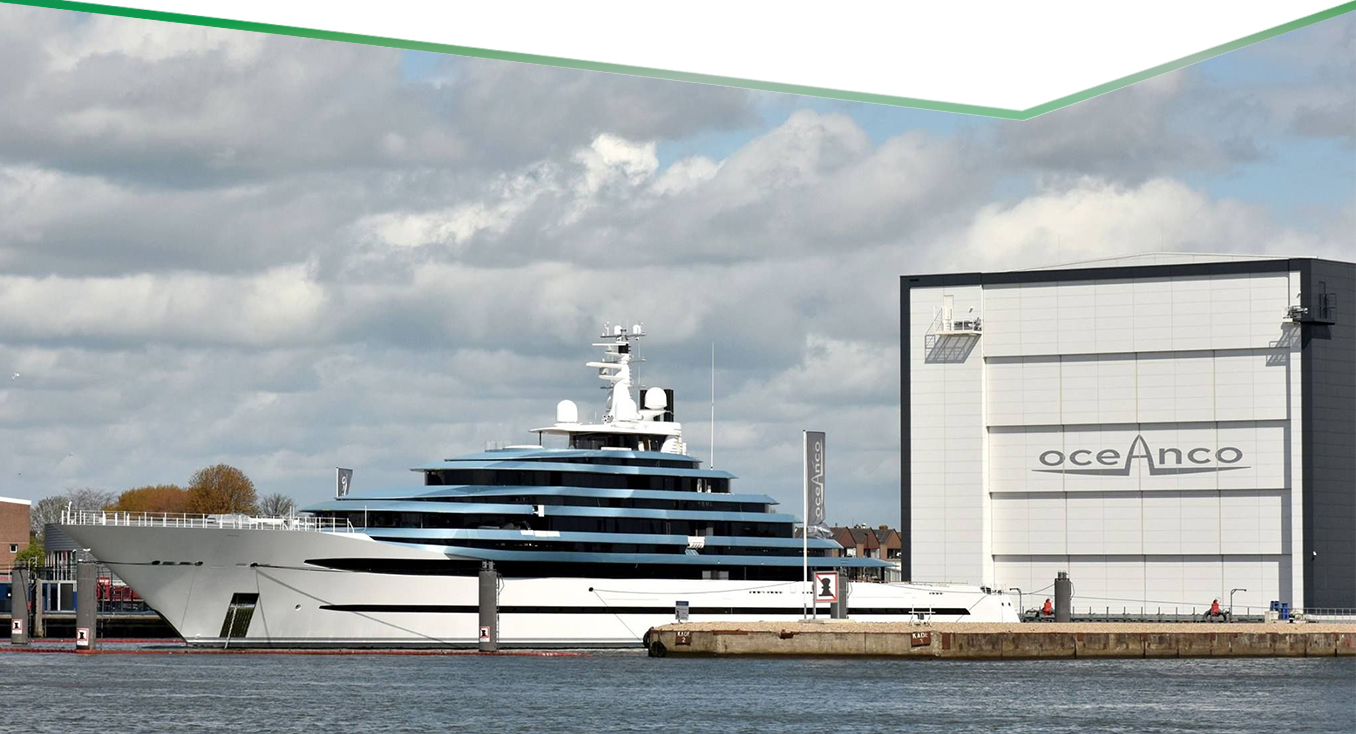 We are proud to be Oceanco's partner