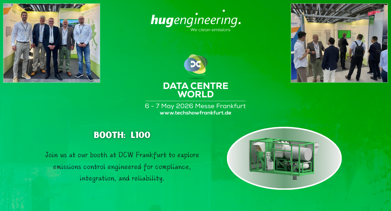 Hug Engineering a Data Centre World Frankfurt 2026 | Stand L100