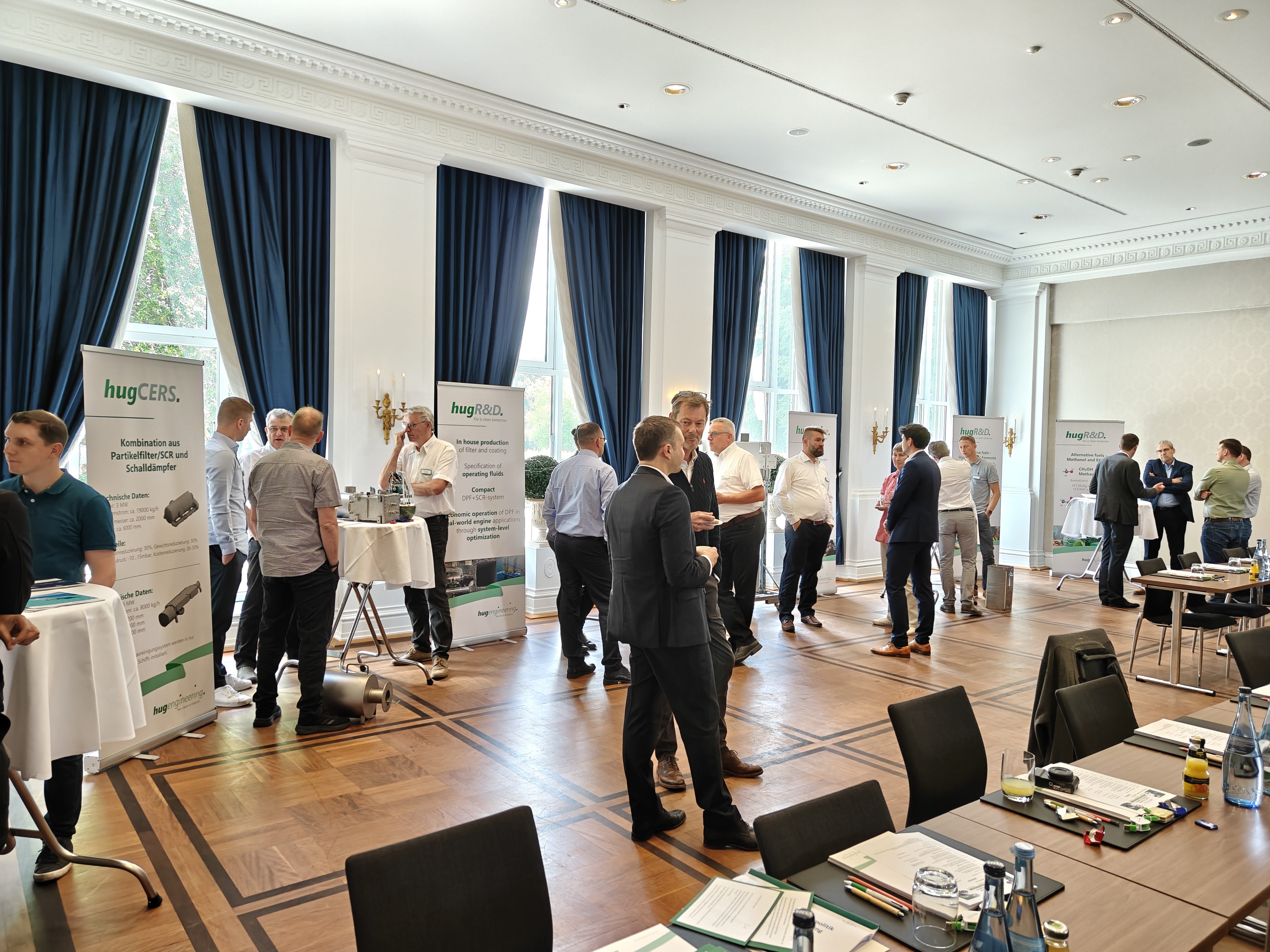 he Market place format created space for direct expert discussions around alternative fuels, DPF, SCR, certification, service and complete system solutions.