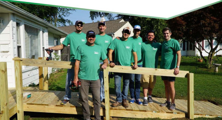 Our US colleagues supported the United Way Association. 