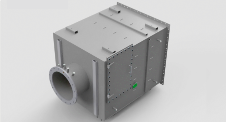 Zoom on the Mission Critical Diesel Particulate Filter: 3D rendering