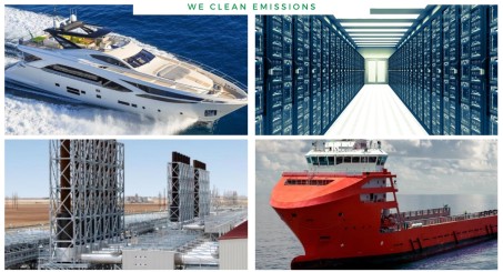 We Clean Emissions in Marine and Stationary